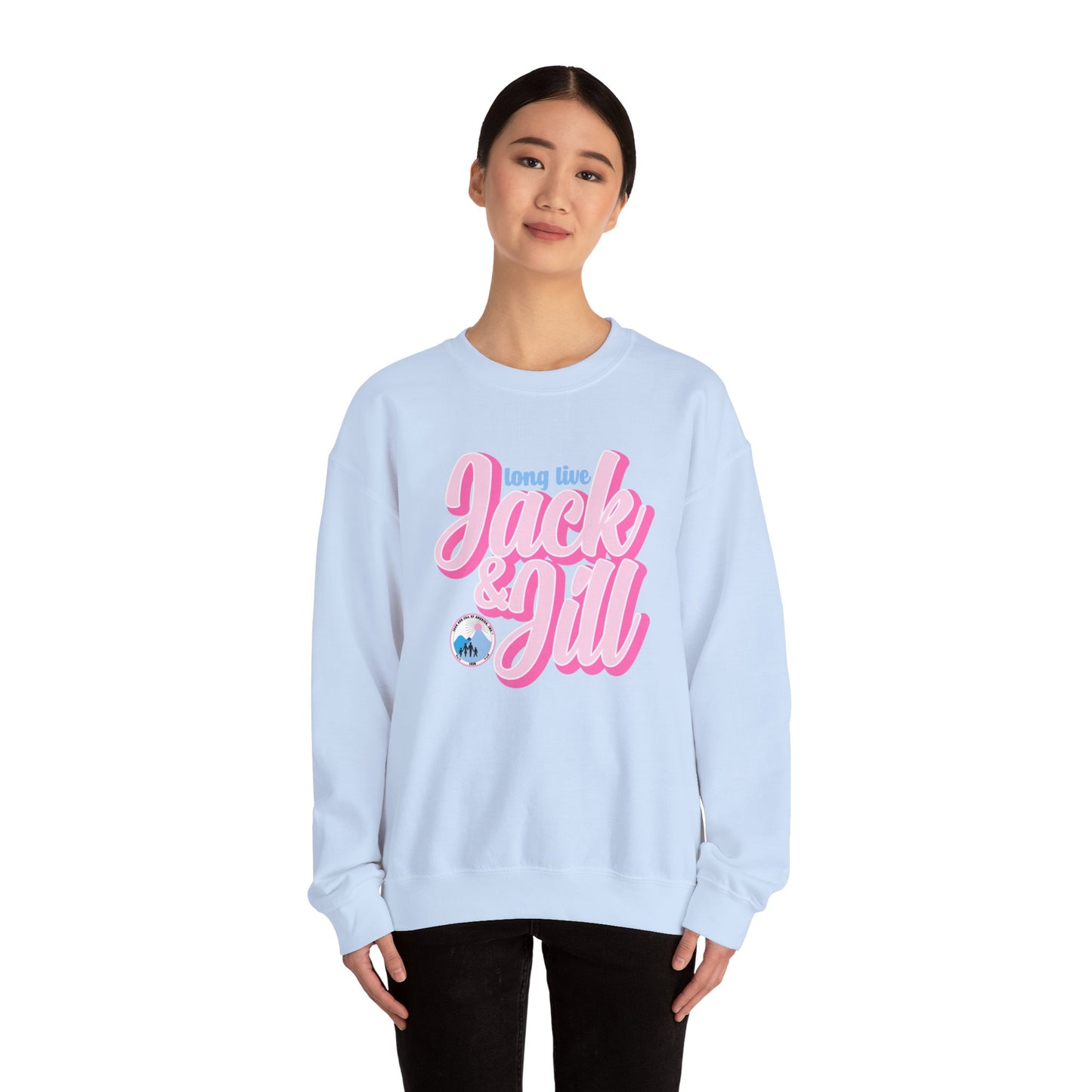 Long Live Jack & Jill Unisex Heavy Blend Crewneck Sweatshirt - Long Live Design