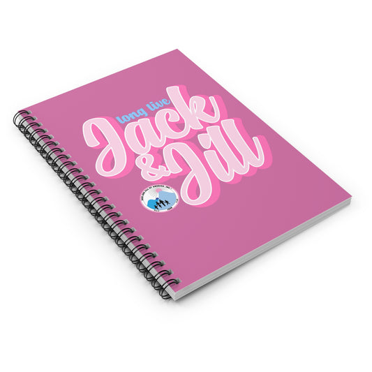 Personalized Jack & Jill Spiral Notebook – Ideal for Events and Memories