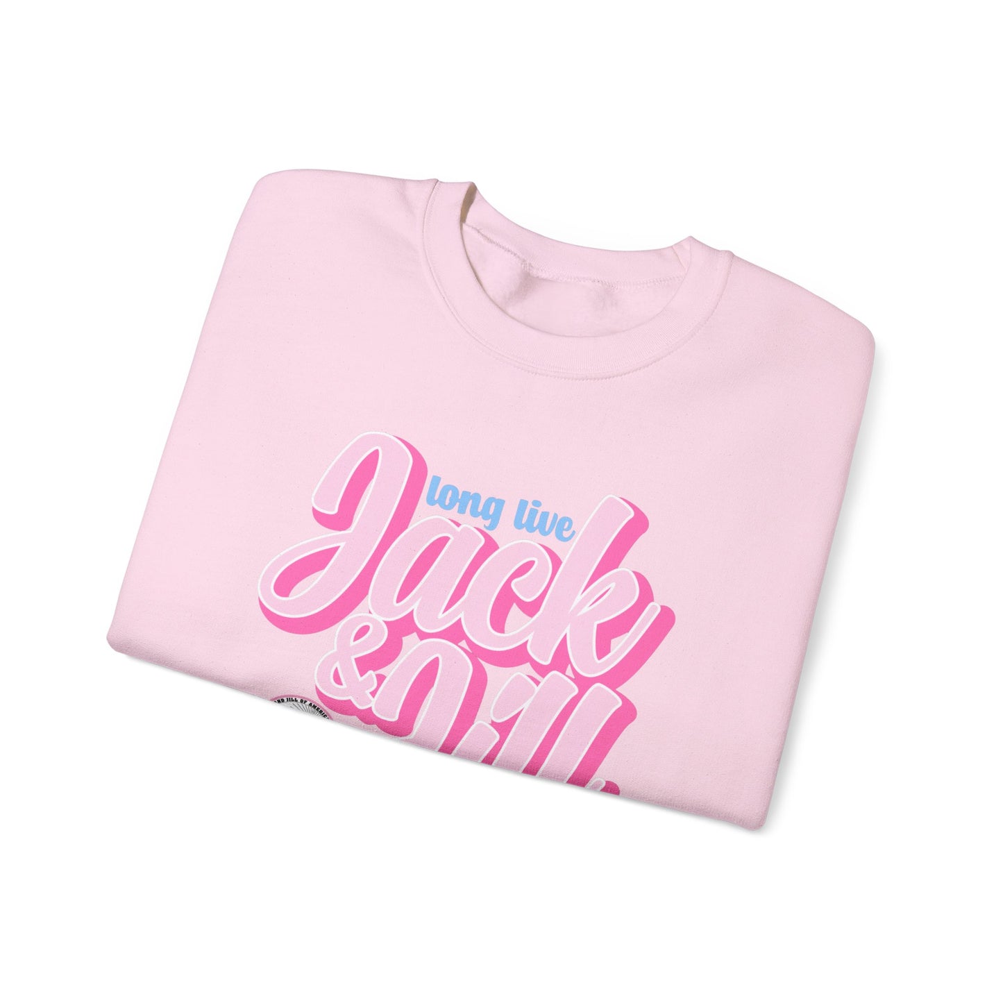 Long Live Jack & Jill Unisex Heavy Blend Crewneck Sweatshirt - Long Live Design