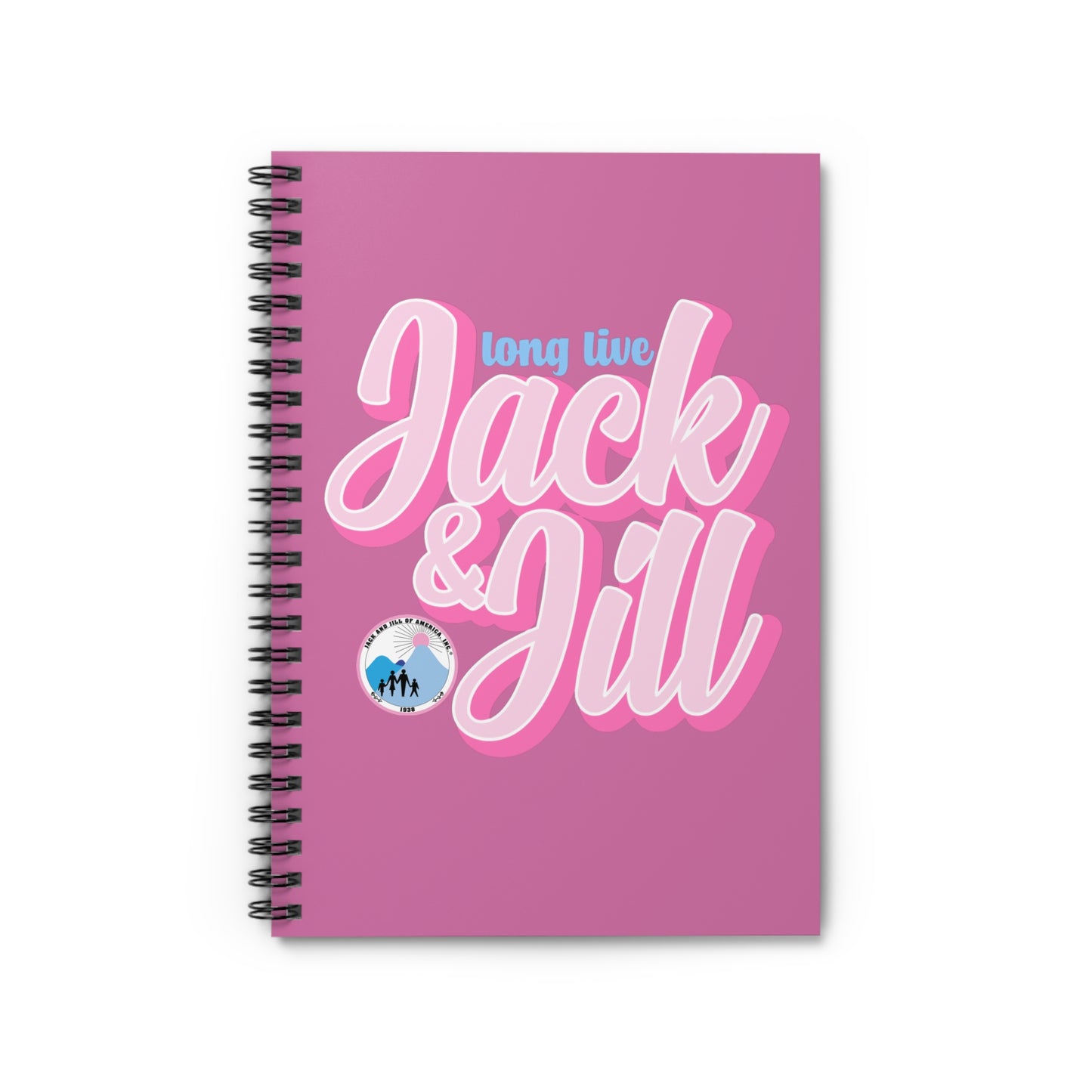 Personalized Jack & Jill Spiral Notebook – Ideal for Events and Memories