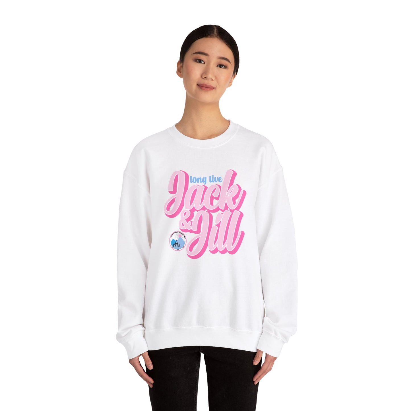 Long Live Jack & Jill Unisex Heavy Blend Crewneck Sweatshirt - Long Live Design