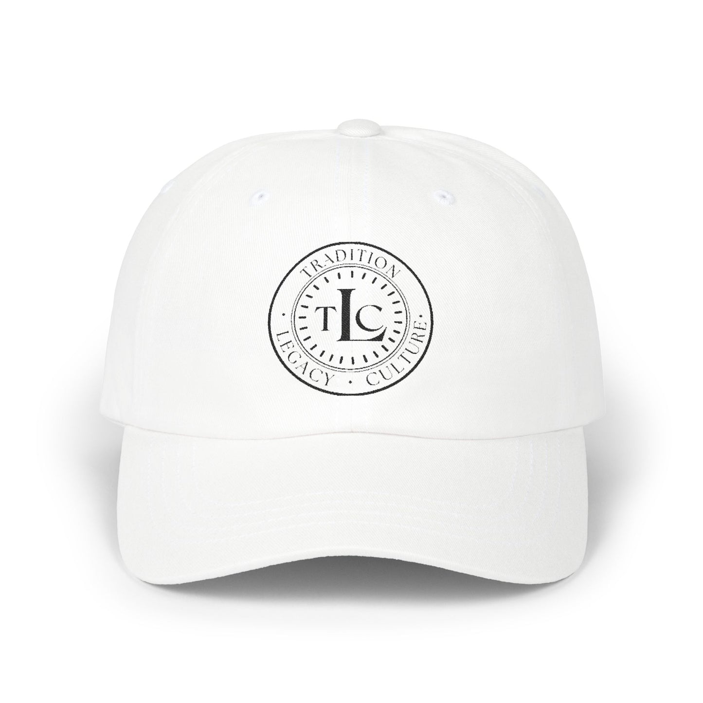 Classic White Dad Cap - Tradition Culture Legacy