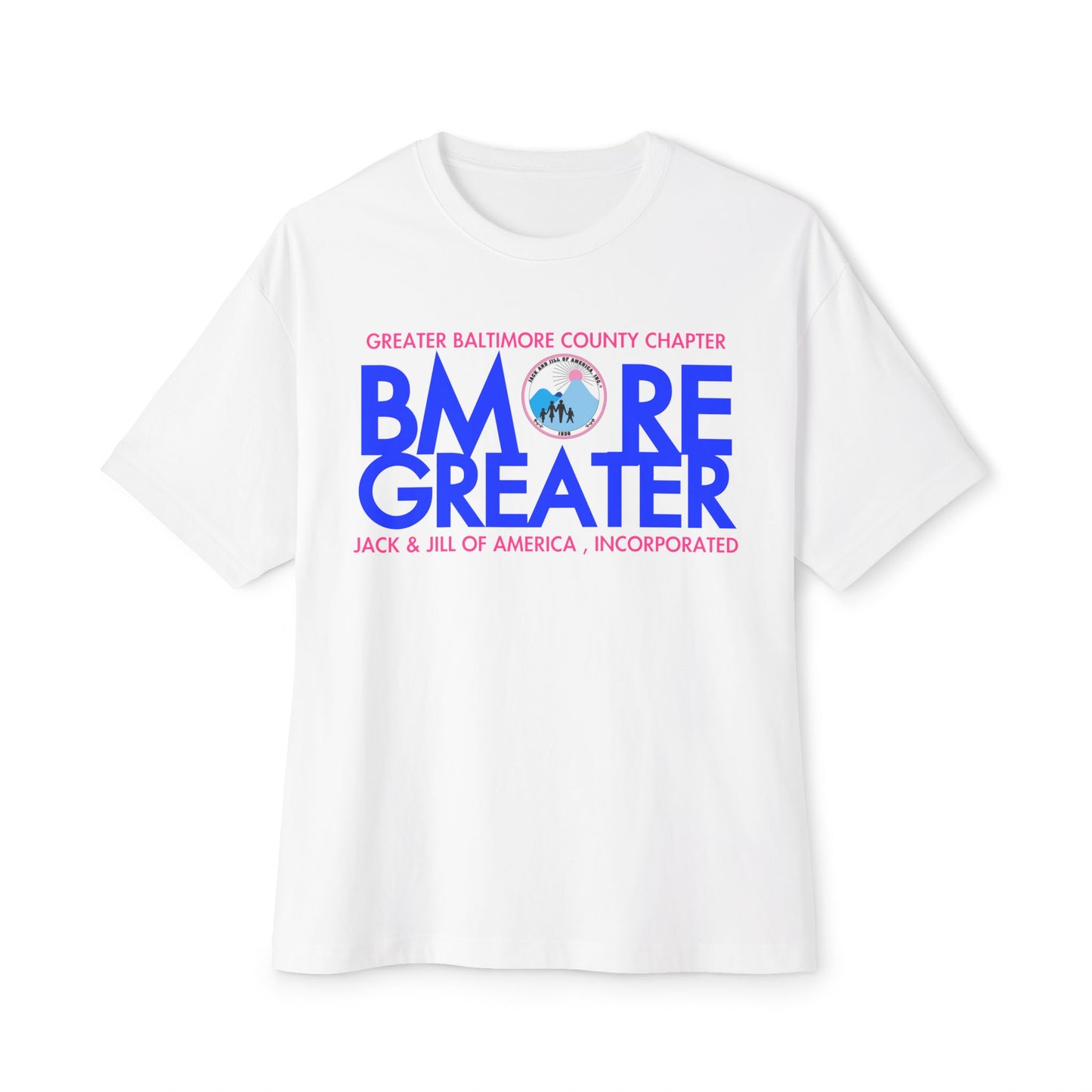 Bmore Greater Boxy Tee, Unisex Oversized T-Shirt, Baltimore Chapter Tee, Casual Wear, Community Spirit Shirt, Great for Events