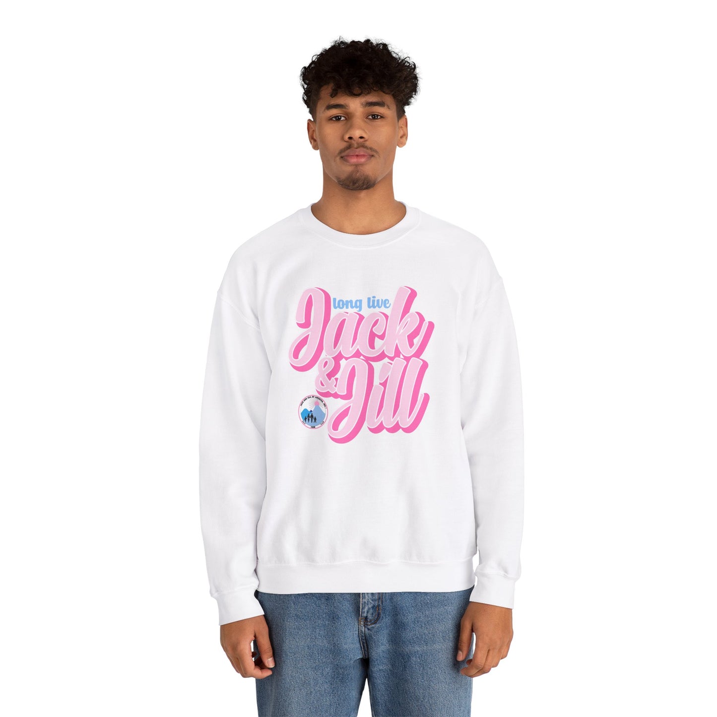 Long Live Jack & Jill Unisex Heavy Blend Crewneck Sweatshirt - Long Live Design