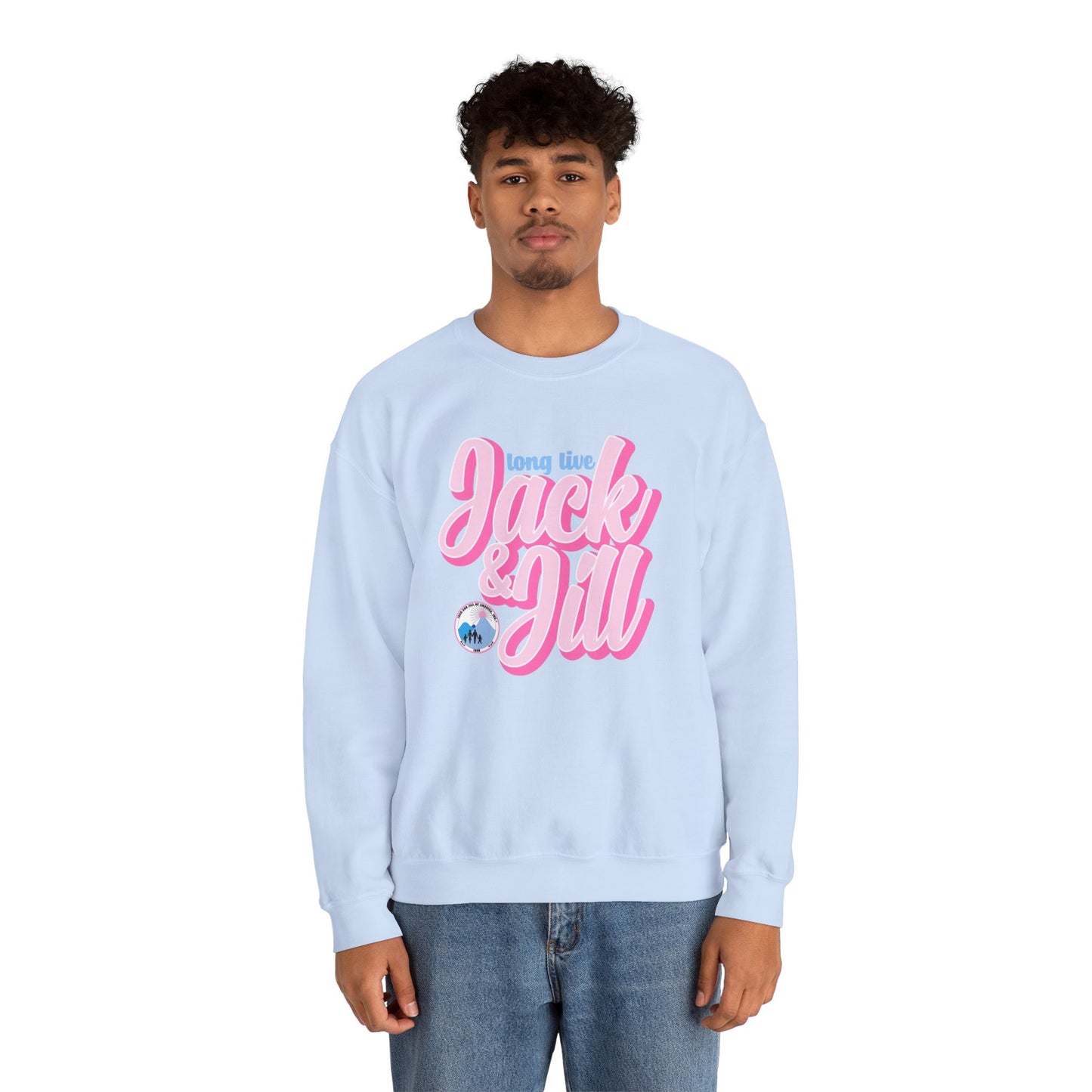 Long Live Jack & Jill Unisex Heavy Blend Crewneck Sweatshirt - Long Live Design